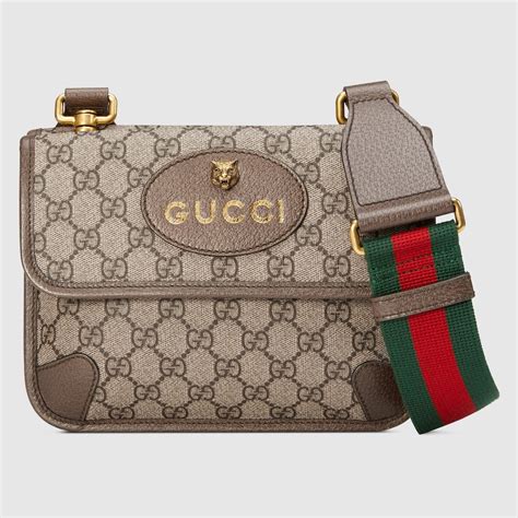 tracolla piccola gucci stampa cerniera davanti|Borse a tracolla Gucci .